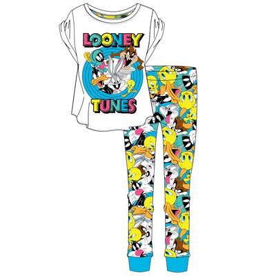 Ladies Woman Cartoon Character Looney Tunes Pyjama Set