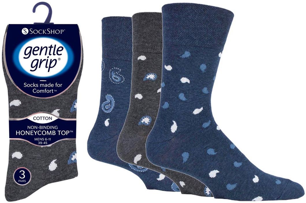 Mens Gentle Grip Socks by Sock Shop