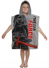 Load image into Gallery viewer, Official Lego Star Wars &quot;Seven&quot; Character Hooded Towel Poncho
