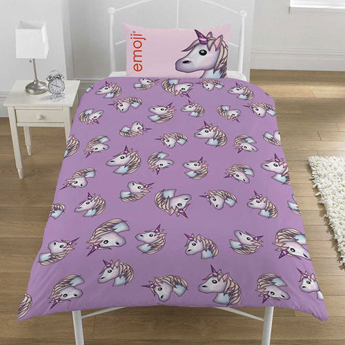 Emoji Unicorn Duvet Set