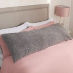 Teddy Bolster Pillow - Grey - Image 3
