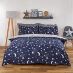 Dreamscene Kids Night Sky Duvet Set - Blue - Image 3