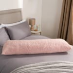 Teddy Bolster Pillow - Blush - Image 6