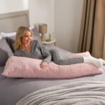 Teddy Bolster Pillow - Blush - Image 5